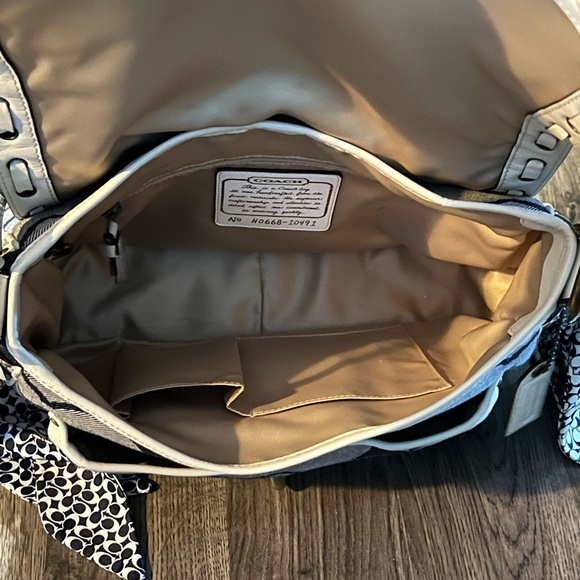 AUTHENTIC COACH RESORT DENIM HANDBAG - Picture 7 of 15